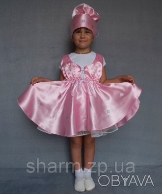 Детский карнавальный костюм для девочки «КОНФЕТКА»
Основная ткань: а. . фото 1
