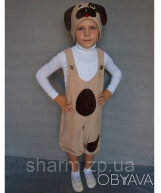 Детский карнавальный костюм для мальчика «СОБАЧКА»
Основная ткань: ф. . фото 1