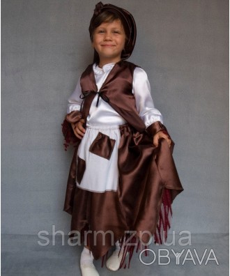  
Детский карнавальный костюм для девочки «БАБА ЯГА»
Основная ткань:. . фото 1
