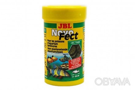 JBL NovoFect. Корм в виде таблеток для растительноядных рыб. • Таблетка прикрепл. . фото 1