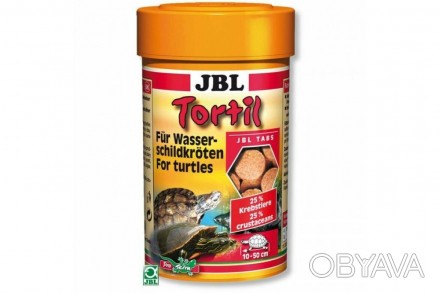 Корм для черепахJBL Tortil- корм в форме "таблеток" для водяных черепах. Вносит . . фото 1