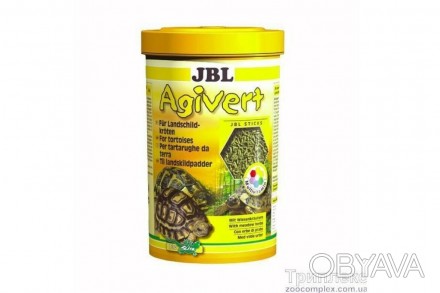 JBL Agivert. Растительный корм в форме палочек для сухопутных черепах • Корм для. . фото 1
