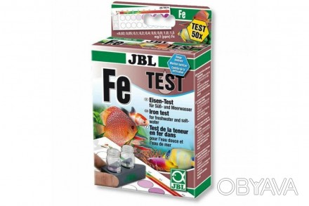 JBL Test Fe(ЖБЛ Тест Fe). Простой тест на определение содержанияFeв морской и пр. . фото 1