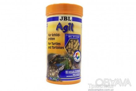JBL Agil. Корм в форме палочек для черепах • Плавающий корм. • Богат белком из р. . фото 1