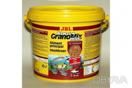 JBL Novo GranoMix mini(ДжБЛ НовоГраноМикс мини). Основной корм в виде мини-грану. . фото 1