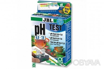 JBL pH Test Set 6.0 - 7.6(ЖБЛ пШ Тест Сет 6.0 - 7.6). Комплект для простого и бы. . фото 1