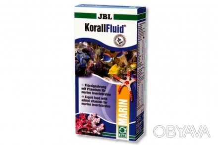 JBL Korall Fluid. Планктон в жидкой форме для беспозвоночных и мальков. • Суспен. . фото 1