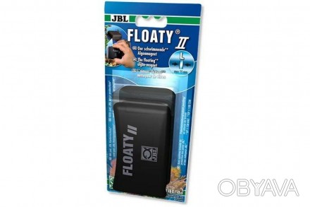 JBL Floaty 2L(ЖБЛ Флоати 2Л). Плавающий магнитный скребок для стёкол толщиной до. . фото 1