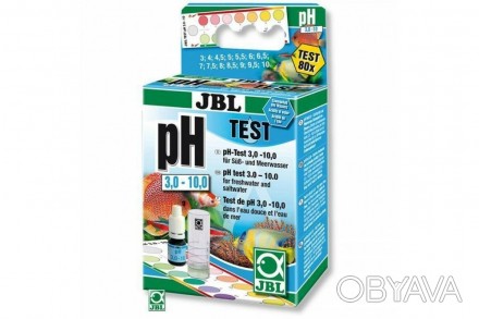 JBL pH Test Set 3.0 - 10.0(ЖБЛ пШ Тест Сет 3.0 - 10.0). Комплект для простого и . . фото 1