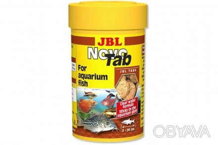JBL NovoTab(ЖБЛ НовоТаб). Корм в виде таблеток для всех видов аквариумных рыб. •. . фото 1