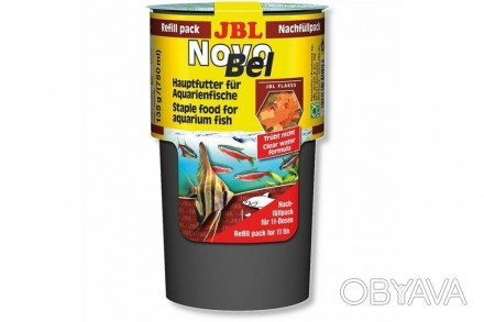 JBL NovoBel Refill(ЖБЛ НовоБел Рефилл). Основной корм в виде хлопьев для всех ви. . фото 1