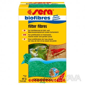 Sera наповювач для фильтра грубой очистки (большая фракция) Sera biofibres coars. . фото 1