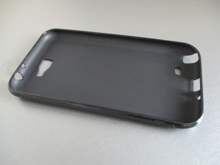 Чехол бампер для Samsung Galaxy Note 2 N7100. Силикон.  Цвет - черный. 

- доп. . фото 3