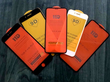 Защити свой  iPhone ультрасовременным Premium защитным стеклом 9D, 10D, 11D. Сте. . фото 7