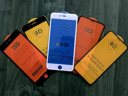 Защити свой  iPhone ультрасовременным Premium защитным стеклом 9D, 10D, 11D. Сте. . фото 6