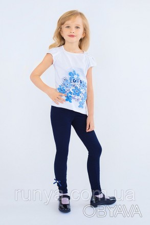 Детская футболка для девочки ‘Море. Стильная футболка для девочки, отличается вы. . фото 1