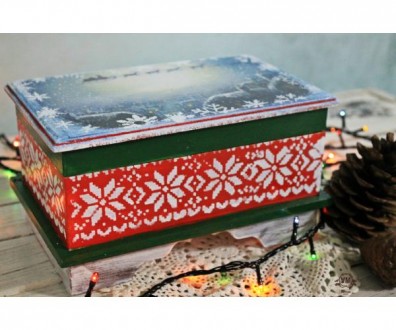 Шкатулка большая Christmas. Кривий Ріг. фото 1 Шкатулка большая Christmas. Кривий Ріг. фото 1