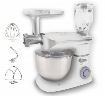 Кухонный комбайн Esperanza EKM025 Cooking Master 5L Планетарный Тестомес-Мясоруб. Нововолинськ. фото 1 Кухонный комбайн Esperanza EKM025 Cooking Master 5L Планетарный Тестомес-Мясоруб. Нововолинськ. фото 1
