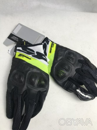 Высококачественные мотоперчатки Spidi Flash-R EVO - защитные перчатки для профес. . фото 1