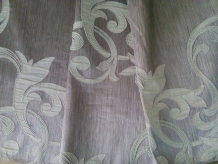 Ткань для штор коллекции Sofi
Плотная, мягкая, гладкая с вышитым узором "везель". . фото 3