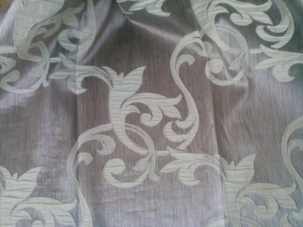 Ткань для штор коллекции Sofi
Плотная, мягкая, гладкая с вышитым узором "везель". . фото 2