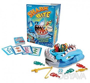 
Игра Укус акулы от Прессман Тойс с бонусом карточной игрой Let´s Go Fishin´ (Ры. . фото 1