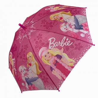 Детский зонт трость с куклами Барби / Barbie и собачками от Star Rain, 0107-3. Хмельницкий. фото 1 Детский зонт трость с куклами Барби / Barbie и собачками от Star Rain, 0107-3. Хмельницкий. фото 1