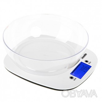 Кухонные весы с чашей Mesko MS 3165 
Электронные кухонные весы с максимальной на. . фото 1