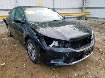 2015 Honda Accord Lx, 2.4L 4, 91971 км, Черный Седан 4-дверный. Киев. фото 1 2015 Honda Accord Lx, 2.4L 4, 91971 км, Черный Седан 4-дверный. Киев. фото 1