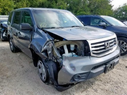 2012 Honda Pilot Lx, 3.5L 6, 177309 км, Серый 4dr Spor. Киев. фото 1 2012 Honda Pilot Lx, 3.5L 6, 177309 км, Серый 4dr Spor. Киев. фото 1