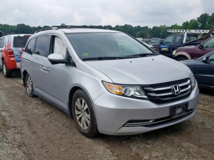 2014 Honda Odyssey Ex, 3.5L 6, 103859 км, Серебристый Sports V. Киев. фото 1 2014 Honda Odyssey Ex, 3.5L 6, 103859 км, Серебристый Sports V. Киев. фото 1