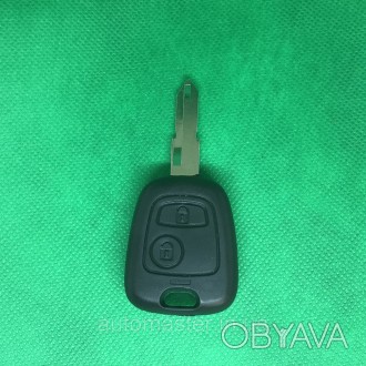 Корпус авто ключа для PEUGEOT (Пежо) 206, 2 - кнопки, лезвие NE73 206, 2 - кнопк. . фото 1