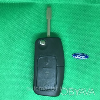 Корпус выкидного ключа для FORD (Форд) Mondeo, Мондео 3 - кнопки, лезвие FO21. . фото 1