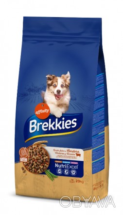 Brekkies Excel Dog Lamb&Rice корм для взрослых собак всех пород 20 кг - ягненок . . фото 1