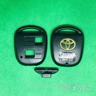 Корпус для автоключа TOYOTA Camry,Prado, Corolla , 2 - кнопки под оригинальное л. . фото 1