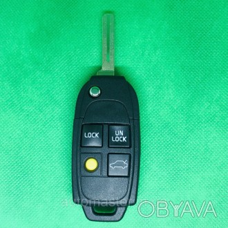 Корпус выкидного автоключа Volvo (Вольво) 4 кнопки . . фото 1