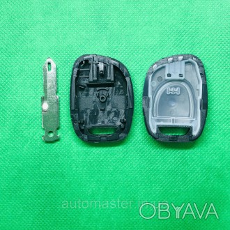 Корпус авто ключа для Renault Master,Kangoo (Рено Мастер,Канго)1 - кнопка, лезви. . фото 1