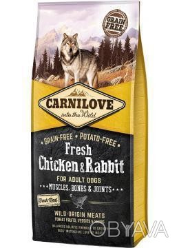 Carnilove Fresh Chicken & Rabbit был разработан с соблюдением законов природы и . . фото 1