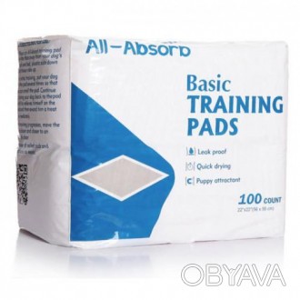  Пеленки All-Absorb Basic для собак 56х58см, 100 шт Гигиенические впитывающие пе. . фото 1