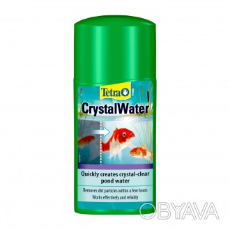 Tetra Pond CrystalWater — это средство для безопасного и быстрого удаления плава. . фото 1