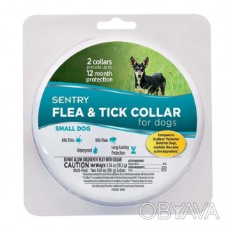 Как защитить собаку от блох и клещей? Ошейник Sentry Flea&Tick Collar – один из . . фото 1