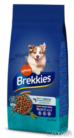 Brekkies (Брекис) Dog Fish Гипоаллергенный корм для собак с лососем Питательный . . фото 1