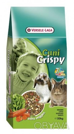 Versele-Laga Crispy Muesli Rabbits Cuni - это полноценный сбалансированный корм . . фото 1