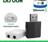 3 в 1 Bluetooth V5.0 ZF-169 Plus Передатчик и Приемник (Transmitter+Receiver) Ад. Краматорск. фото 1 3 в 1 Bluetooth V5.0 ZF-169 Plus Передатчик и Приемник (Transmitter+Receiver) Ад. Краматорск. фото 1