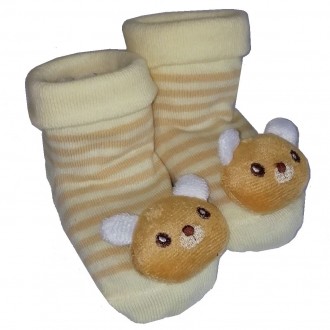 Носки-игрушки для младенцев мишки не скользящие George baby S 3-6 месяцев коричн. Киев. фото 1 Носки-игрушки для младенцев мишки не скользящие George baby S 3-6 месяцев коричн. Киев. фото 1