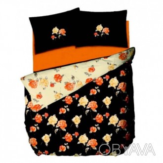 Полуторный комплект постельного белья Le Vele Serenade Orange
Пододеяльник: 160x. . фото 1
