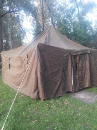 палатки лагерные солдатские рр.3х3м, высота 2.85м,- 3000 гривен, 3.50х3.50м-2000. . фото 4