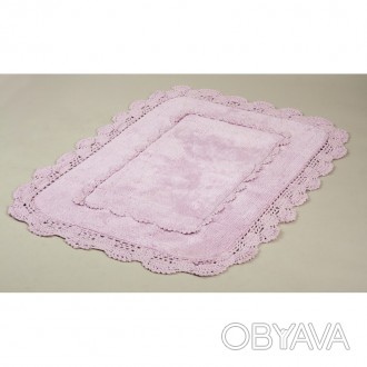 Набор ковриков Irya - Anita pembe розовый 60*90+40*60
Производитель: Irya, Турци. . фото 1