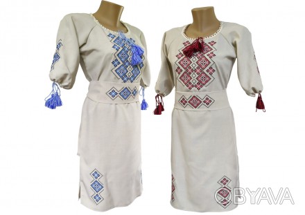Украинское женское вышитое платье с геометрическим орнаментом
 
Изысканная вышит. . фото 1