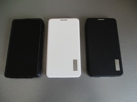 1.  Чехол книжка ROCK для Samsung Galaxy Note 3 Neo.   Цвет - белый и черный.
2. . фото 2
